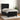 Pat box spring cu saltea, negru, 100x200 cm, catifea