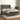 Pat box spring cu saltea, gri închis, 140x200 cm, catifea