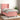 Pat box spring cu saltea, roz, 80x200 cm, catifea
