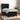 Pat box spring cu saltea, negru, 100x200 cm, catifea