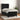Pat box spring cu saltea, negru, 100x200 cm, catifea