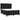 Pat box spring cu saltea, negru, 140x190 cm, catifea