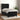 Pat box spring cu saltea, negru, 90x200 cm, catifea