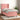 Pat box spring cu saltea, roz, 100x200 cm, catifea