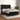 Pat box spring cu saltea, negru, 140x190 cm, catifea