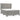 Pat box spring cu saltea, gri deschis, 140x200 cm, catifea