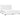 Cadru de pat cu tăblie, alb, 160x200 cm, piele ecologică