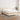 Pat box spring cu saltea, crem, 120x200 cm, textil