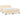 Pat box spring cu saltea, crem, 140x200 cm, textil