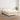 Pat box spring cu saltea, crem, 120x200 cm, textil