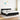 Pat box spring cu saltea, negru, 160x200 cm, textil