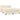 Pat box spring cu saltea, crem, 140x200 cm, textil