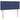 Pat box spring cu saltea, albastru, 90x200 cm, textil