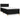 Pat box spring cu saltea, negru, 90x200 cm, textil
