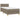 Pat box spring cu saltea, gri taupe, 90x200 cm, textil