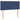 Pat box spring cu saltea, albastru, 90x200 cm, textil