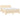 Pat box spring cu saltea, crem, 140x200 cm, textil