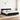 Pat box spring cu saltea, negru, 160x200 cm, textil