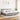 Pat box spring cu saltea, gri deschis, 200x200 cm, textil