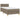 Pat box spring cu saltea, gri taupe, 80x200 cm, textil