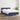Pat continental cu saltea, albastru, 140x200cm, material textil