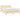 Pat continental cu saltea, crem, 140x200 cm, material textil