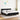Pat box spring cu saltea, negru, 160x200 cm, textil