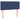 Pat box spring cu saltea, albastru, 90x190 cm, textil