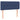 Pat box spring cu saltea, albastru, 90x200 cm, textil