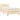 Pat box spring cu saltea, crem, 90x200 cm, textil