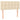 Pat box spring cu saltea, crem, 90x200 cm, textil