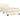 Pat box spring cu saltea, crem, 80x200 cm, piele ecologică