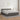 Pat box spring cu saltea, gri, 180x200 cm, piele ecologică