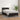Pat box spring cu saltea, negru, 100x200 cm, piele ecologică