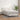 Pat box spring cu saltea, alb, 100x200 cm, piele ecologică