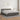 Pat box spring cu saltea, gri, 180x200 cm, piele ecologică