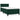 Pat box spring cu saltea, verde închis, 100x200 cm, catifea