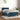 Pat box spring cu saltea, albastru închis, 100x200 cm, catifea