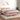 Pat box spring cu saltea, roz, 140x190 cm, catifea