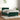 Pat box spring cu saltea, verde închis, 100x200 cm, catifea