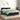 Pat box spring cu saltea, verde închis, 140x190 cm, catifea