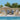 Prosoape de plajă 6 buc. gri 60x135 cm textil 400 GSM