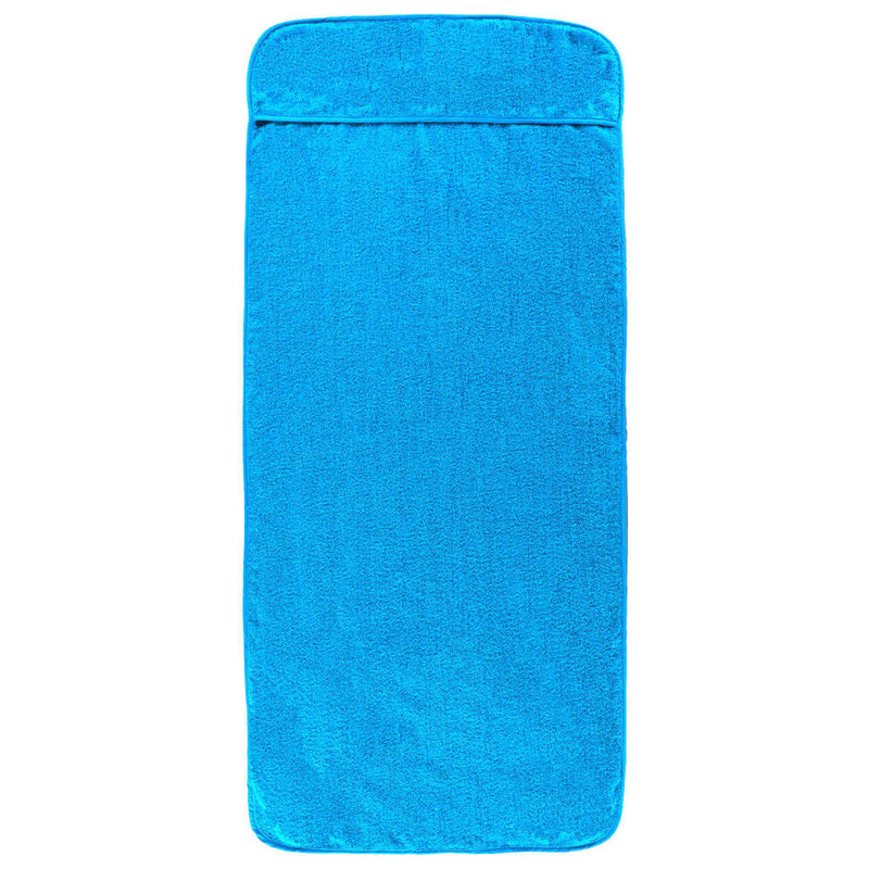 Prosoape de plajă, 6 buc., turcoaz, 60x135 cm, textil 400 GSM