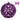 Set globuri de Crăciun 111 buc., violet, polistiren