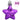 Set globuri de Crăciun 111 buc., violet, polistiren