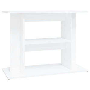 Suport pentru acvariu, alb, 80x35x60 cm, lemn prelucrat