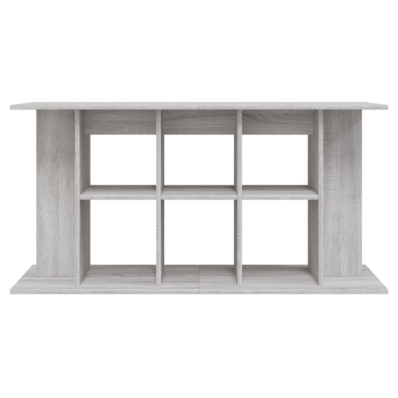 Suport acvariu, gri sonoma, 120x40x60 cm, lemn prelucrat