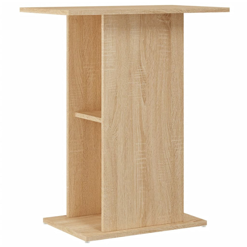 Suport pentru acvariu, stejar Sonoma, 60,5x36x72,5 cm, lemn stratificat