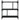Bibliotecă cu 3 niveluri, negru, 76x32x88 cm, lemn prelucrat
