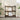 Bibliotecă cu 3 niveluri, stejar maro 76x32x88 cm lemn compozit